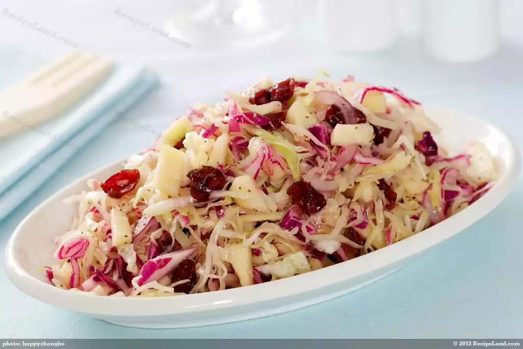Red and Green Coleslaw