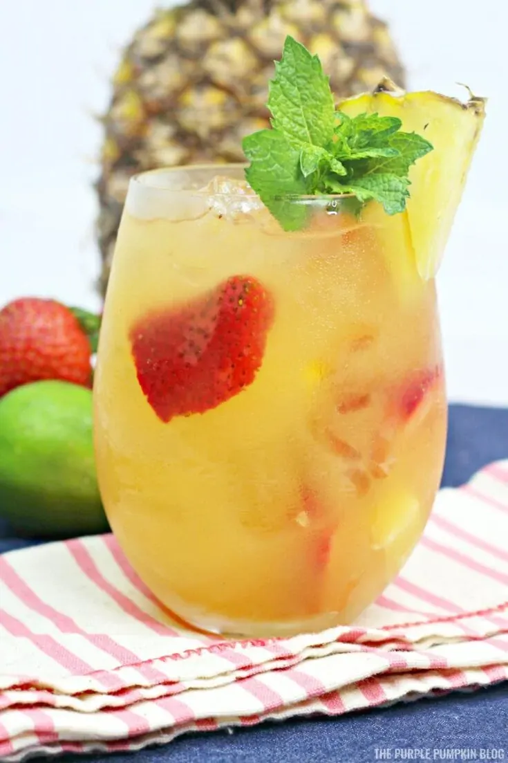 Tropical Island Breeze Cocktail