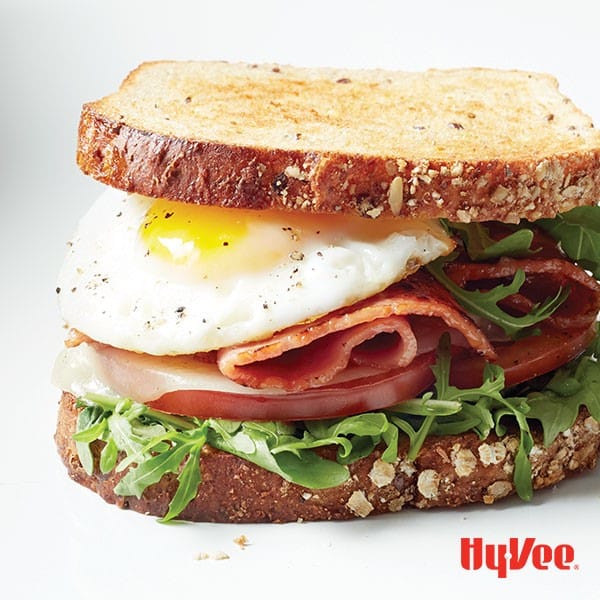 Turkey Bacon Egg Sandwich