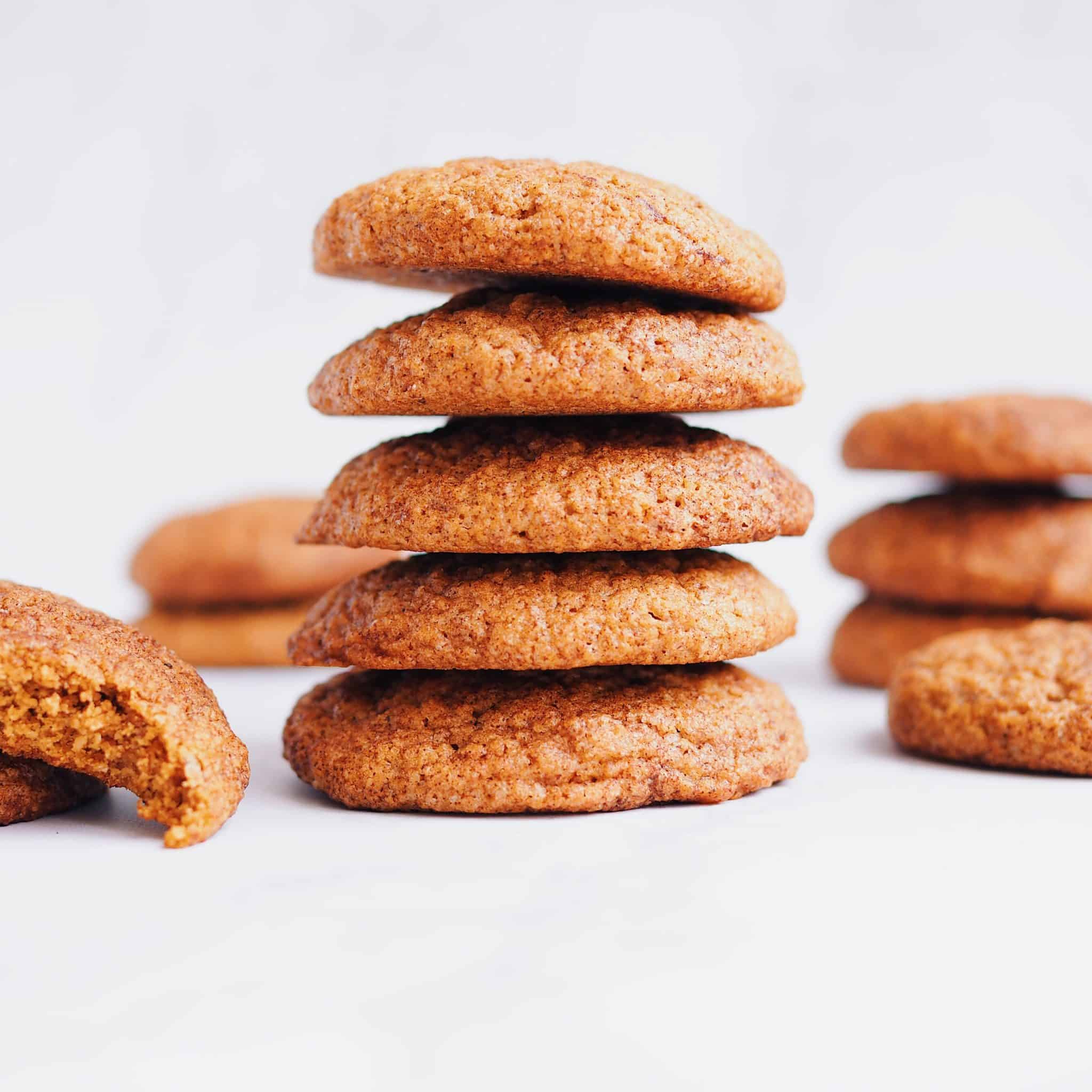 Vegan Cinnamon Oat Cookies