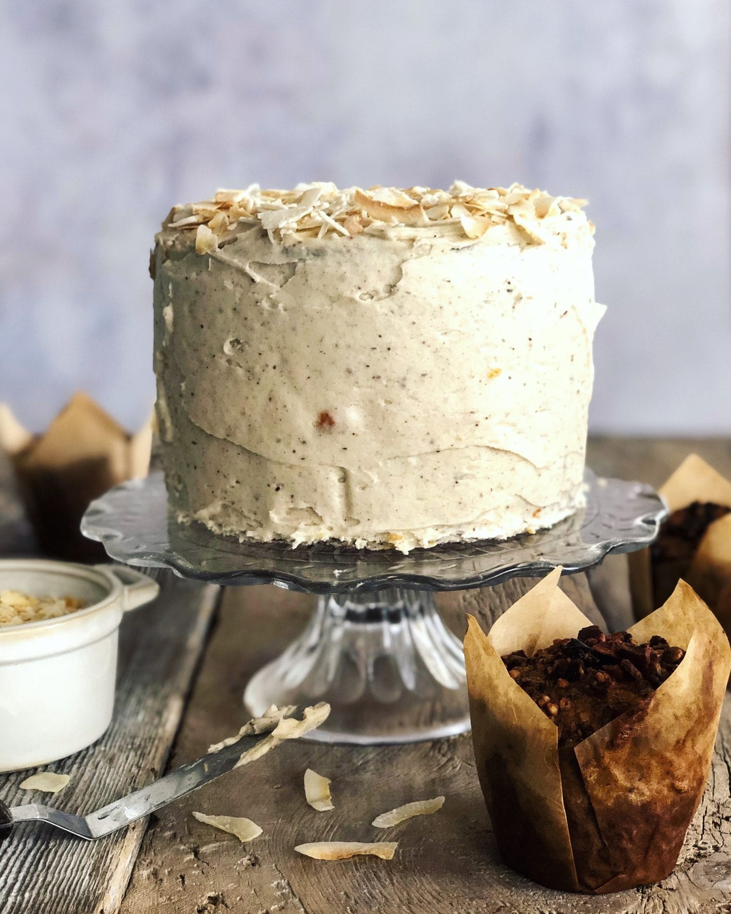 CARDAMOM CARROT CAKE WITH ALLSPICE CREAM CHEESE ICING