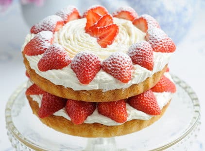 Classic Victoria sponge cake