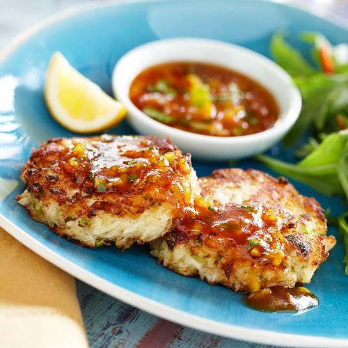 Crab Cakes with Sweet Chili Sauce