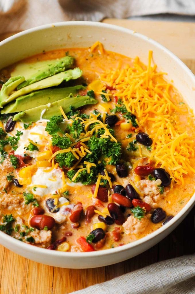 Creamy Chicken Bean Soup