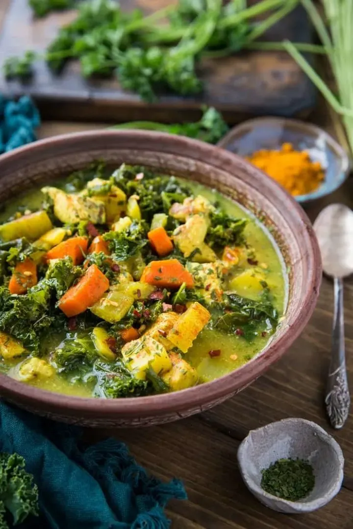 Immunity-Boosting Turmeric Chicken Soup