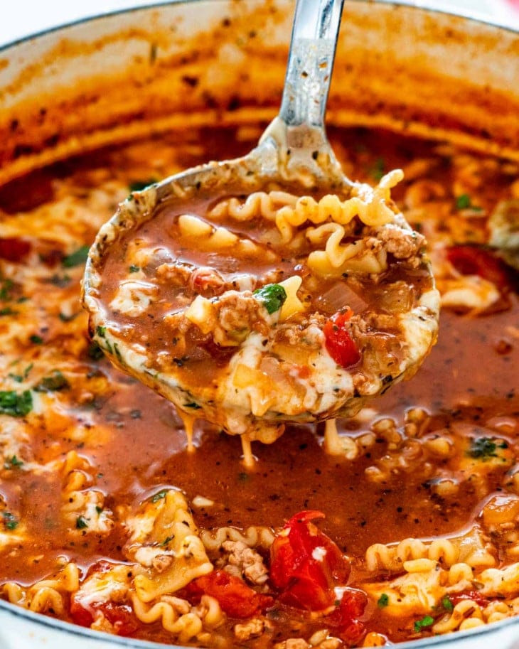 Lasagna Soup