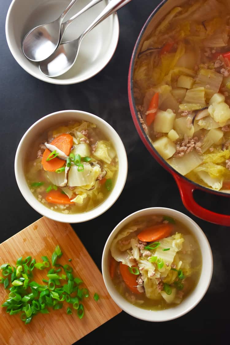 Pork and Napa Cabbage Soup
