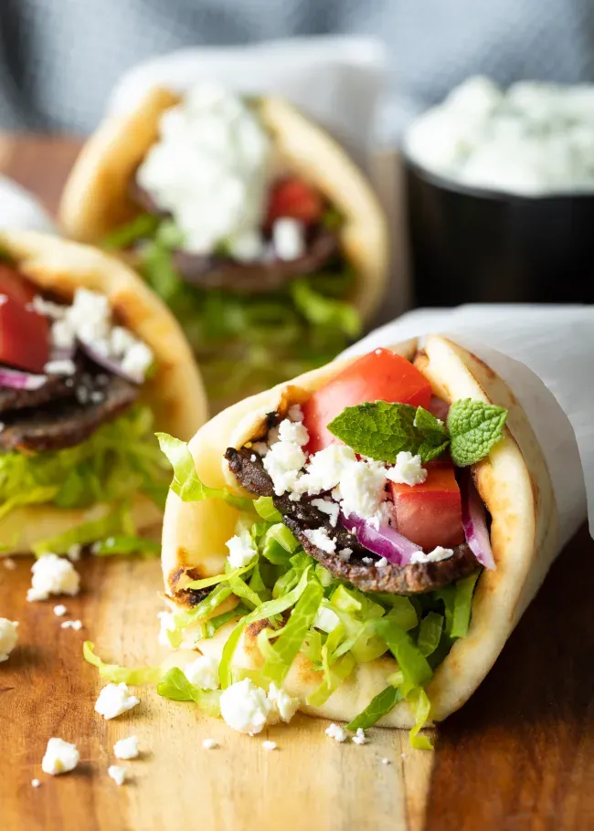 Zesty Lamb Gyro