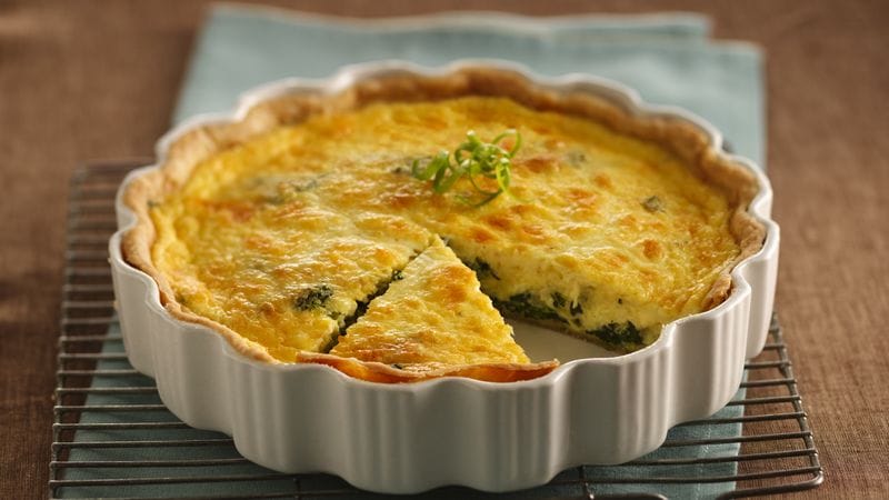 Bacon and Swiss Quiche