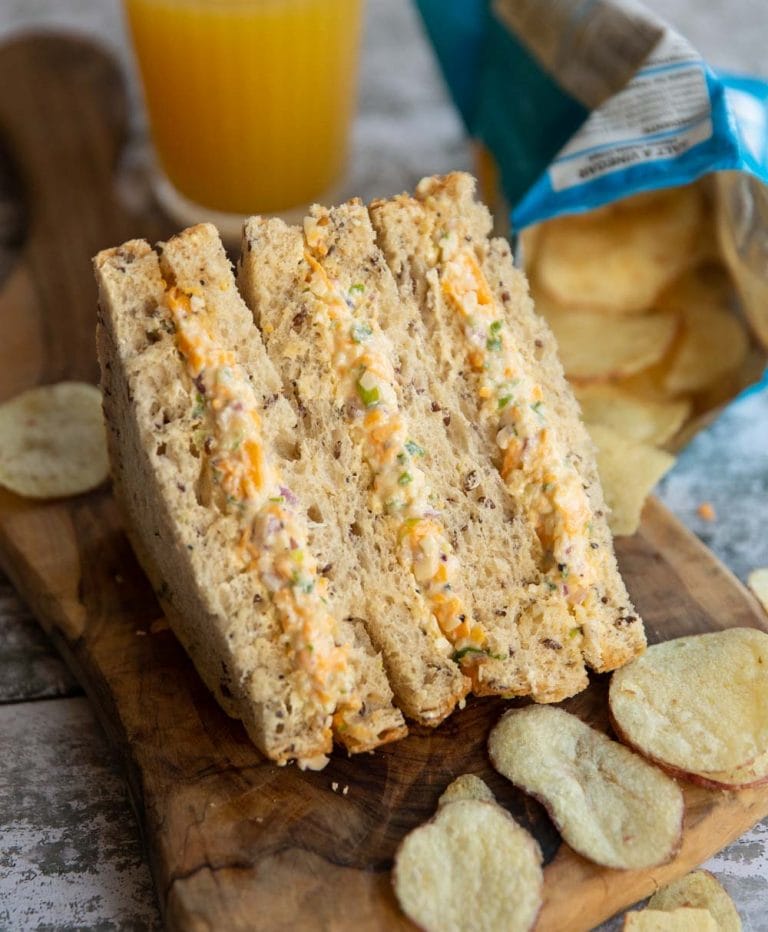 Cheese and Onion Sandwich