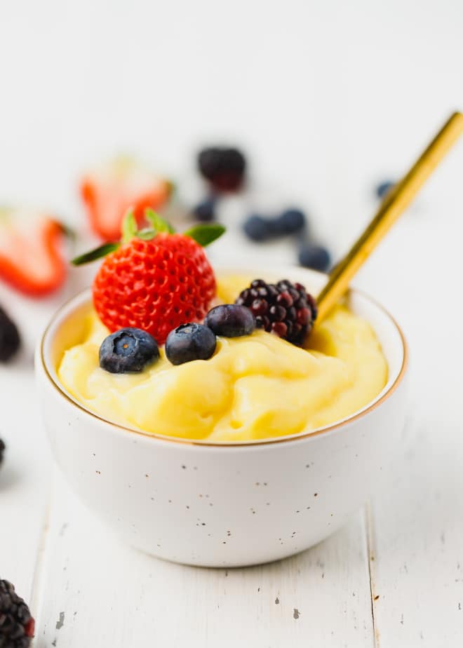 How to Reheat Custard