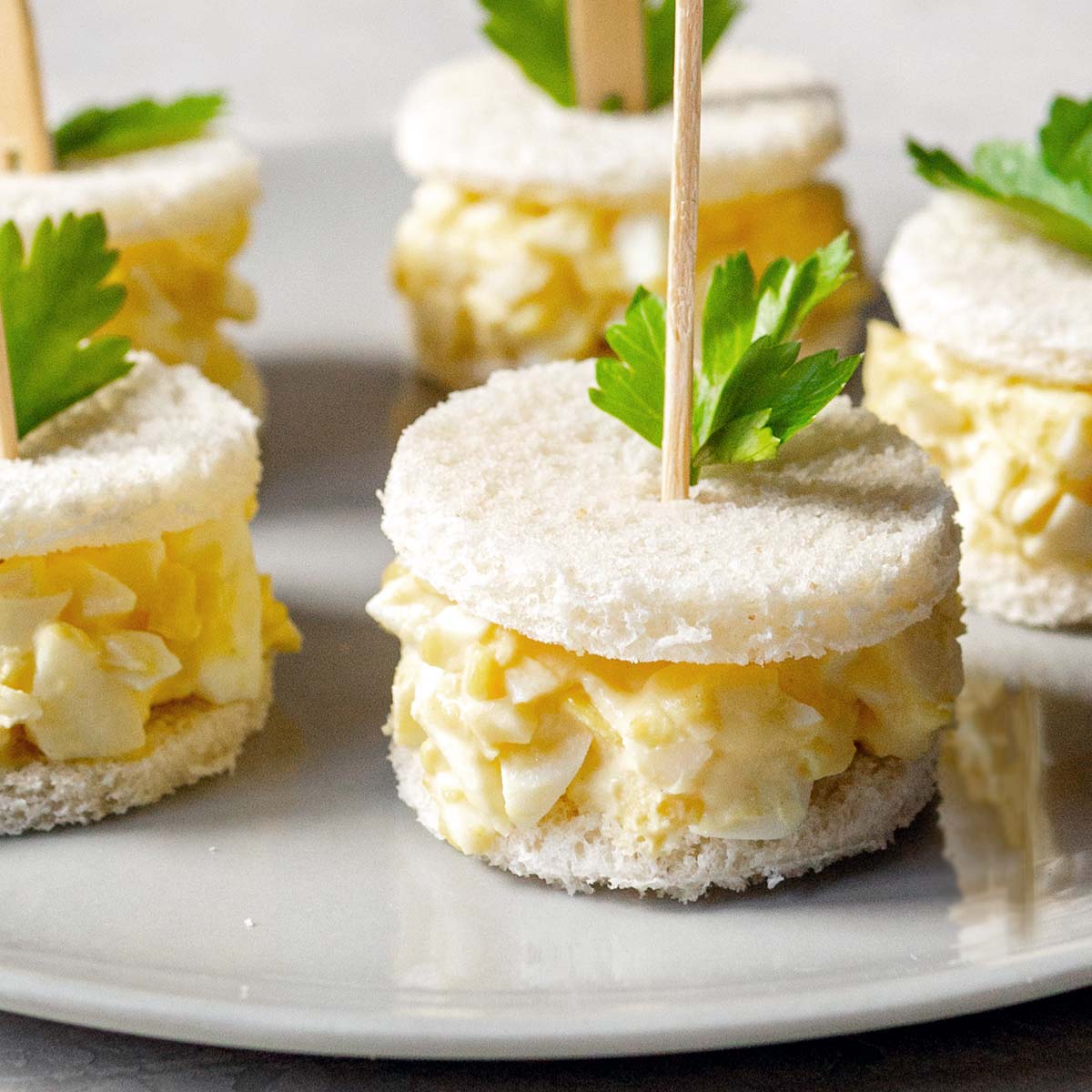 Egg Salad Tea Sandwich
