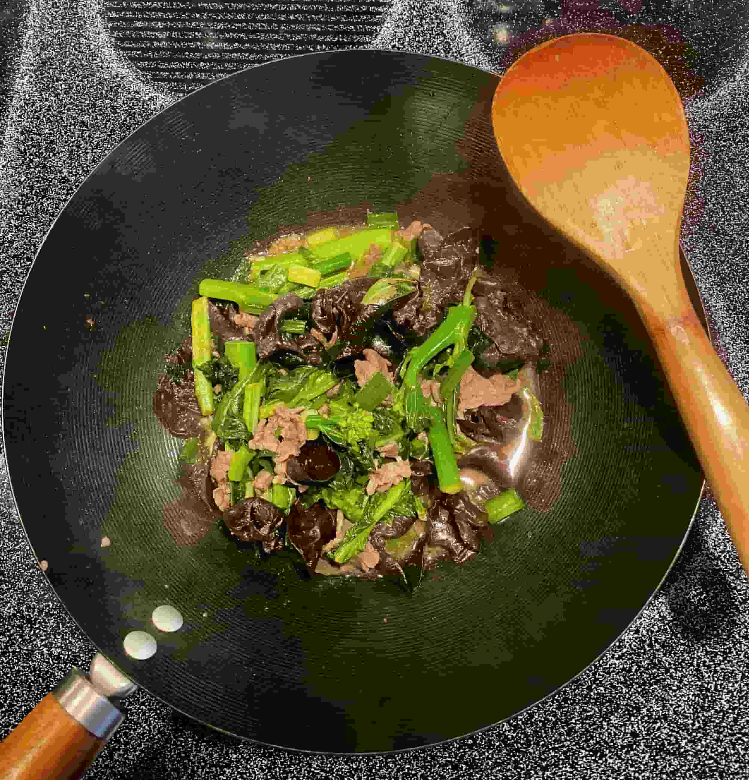 Beef and Wood Ear Mushroom Stir Fry