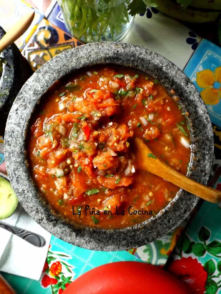 Molcajete Tomato Serrano Salsa