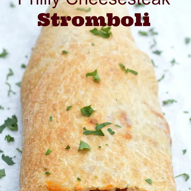 Philly Cheesesteak Stromboli