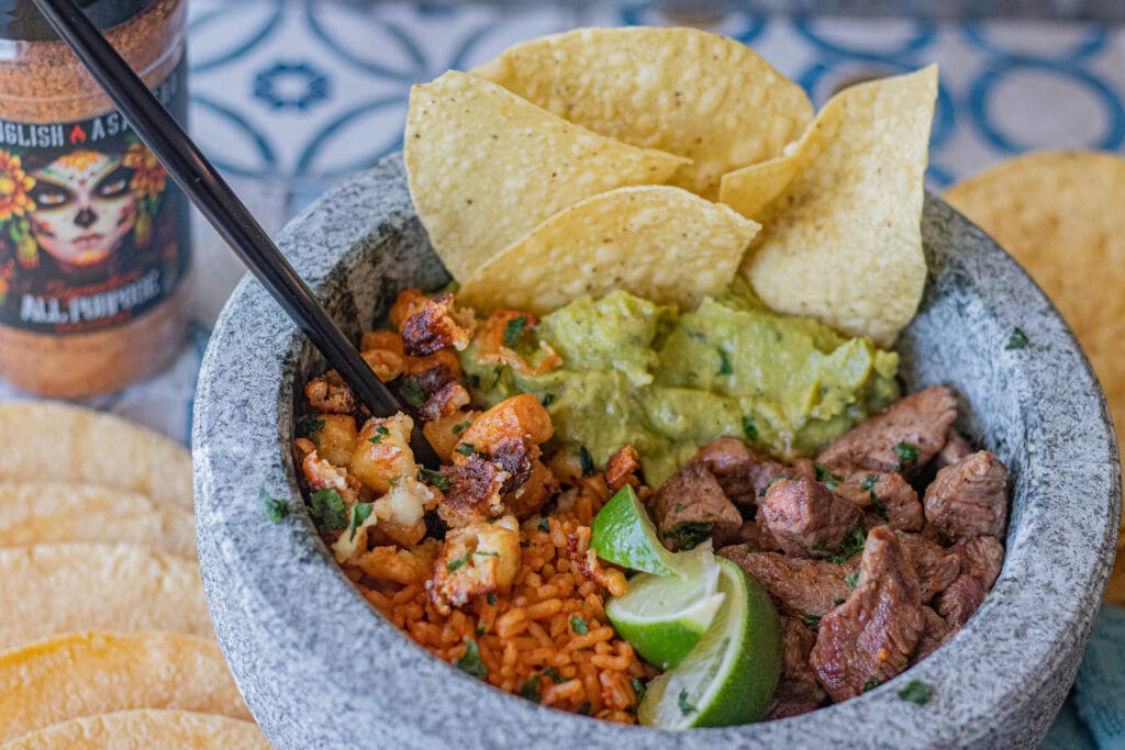 Quick Beef Tacos Molcajete Dinner
