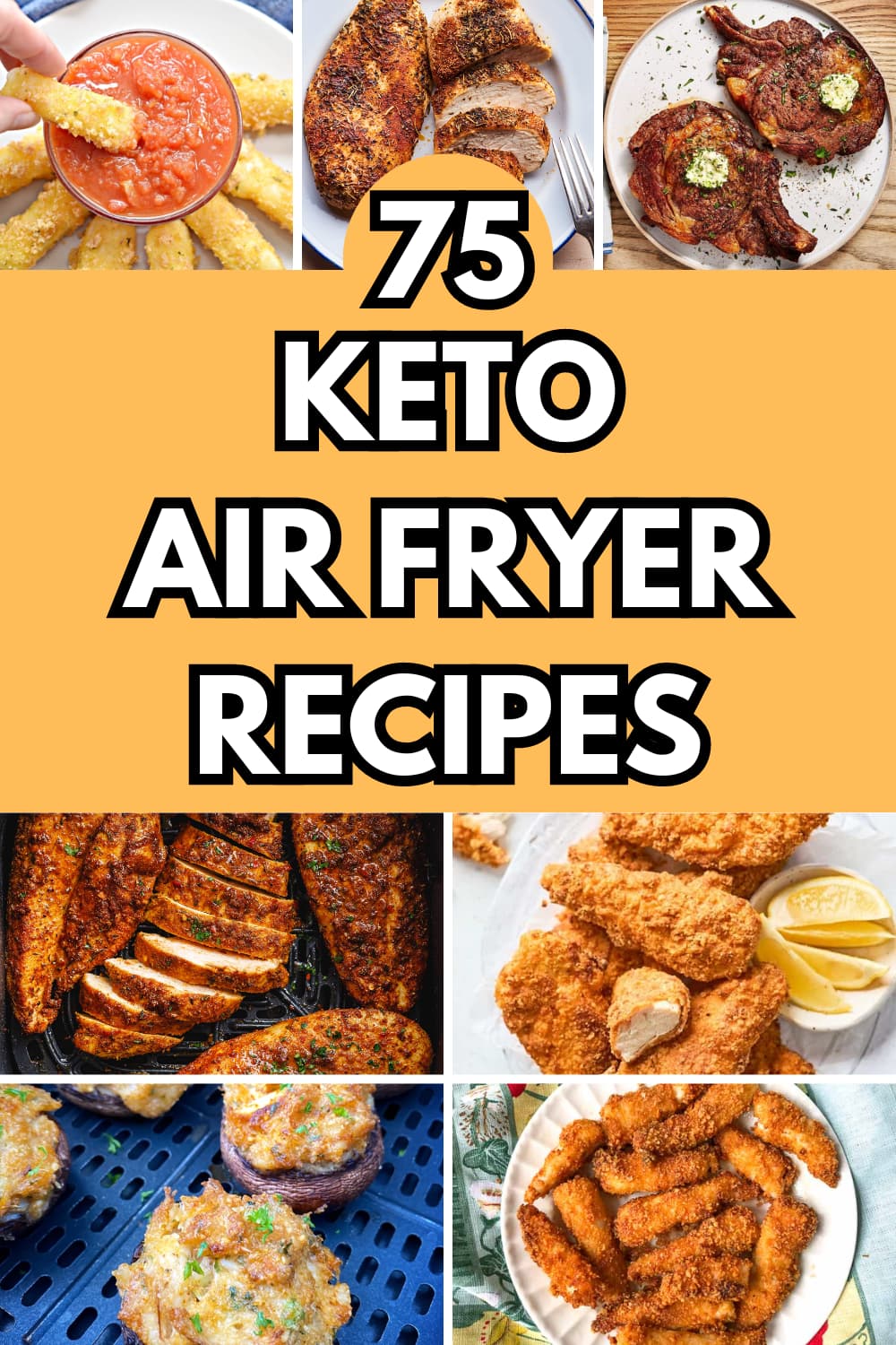 75 Keto Air Fryer Recipes for Low-Carb, High-Flavor Meals