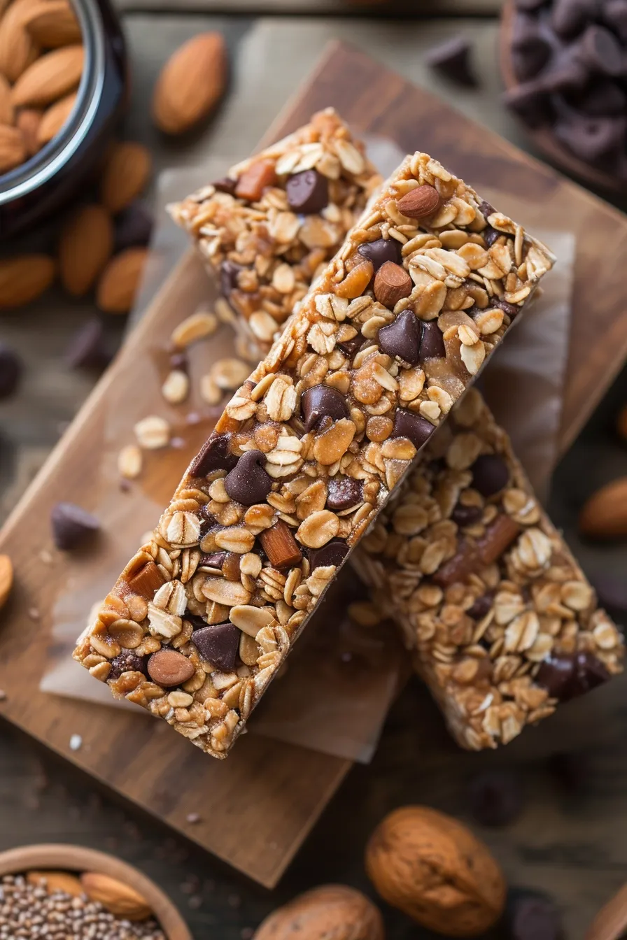 Almond Butter Granola Bars