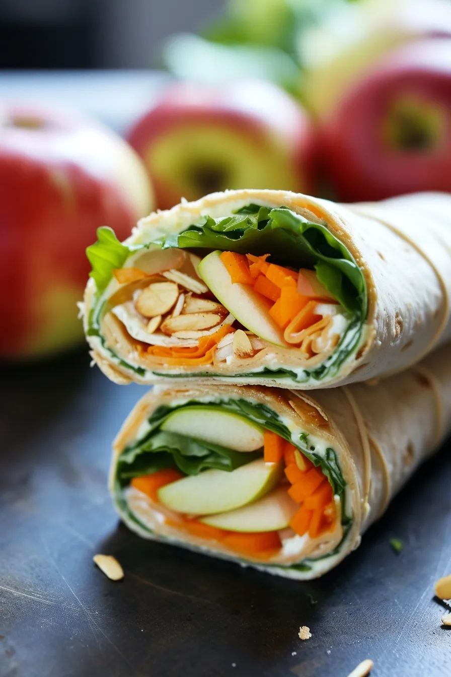 Apple Cheese Wraps
