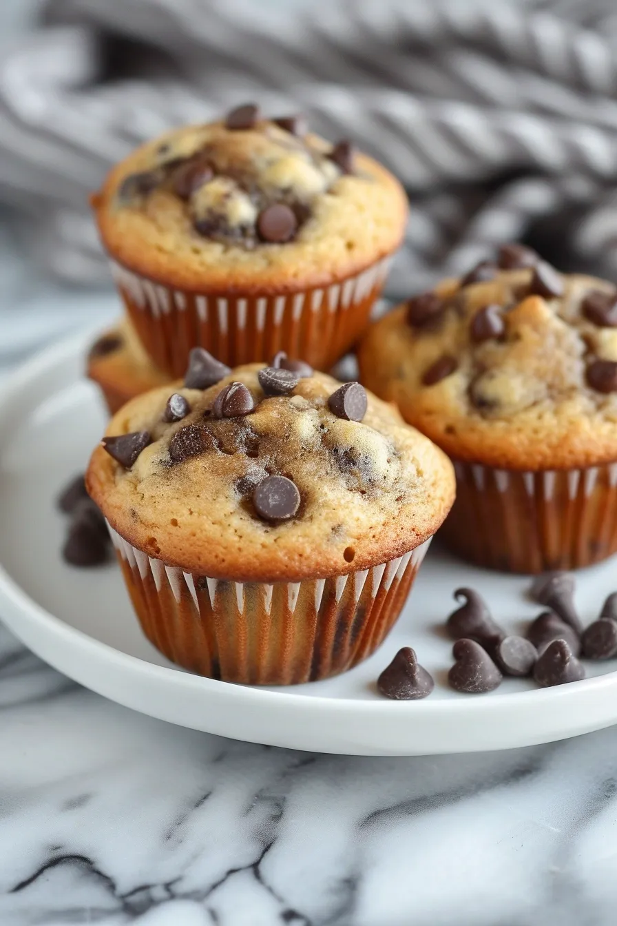 Banana Chocolate Chip Muffins