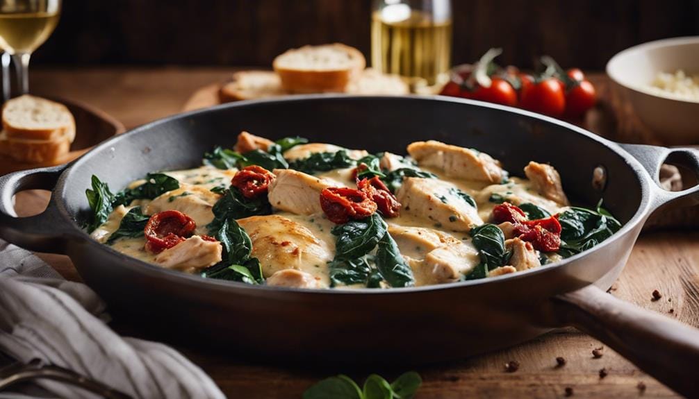 delicious italian inspired chicken dish
