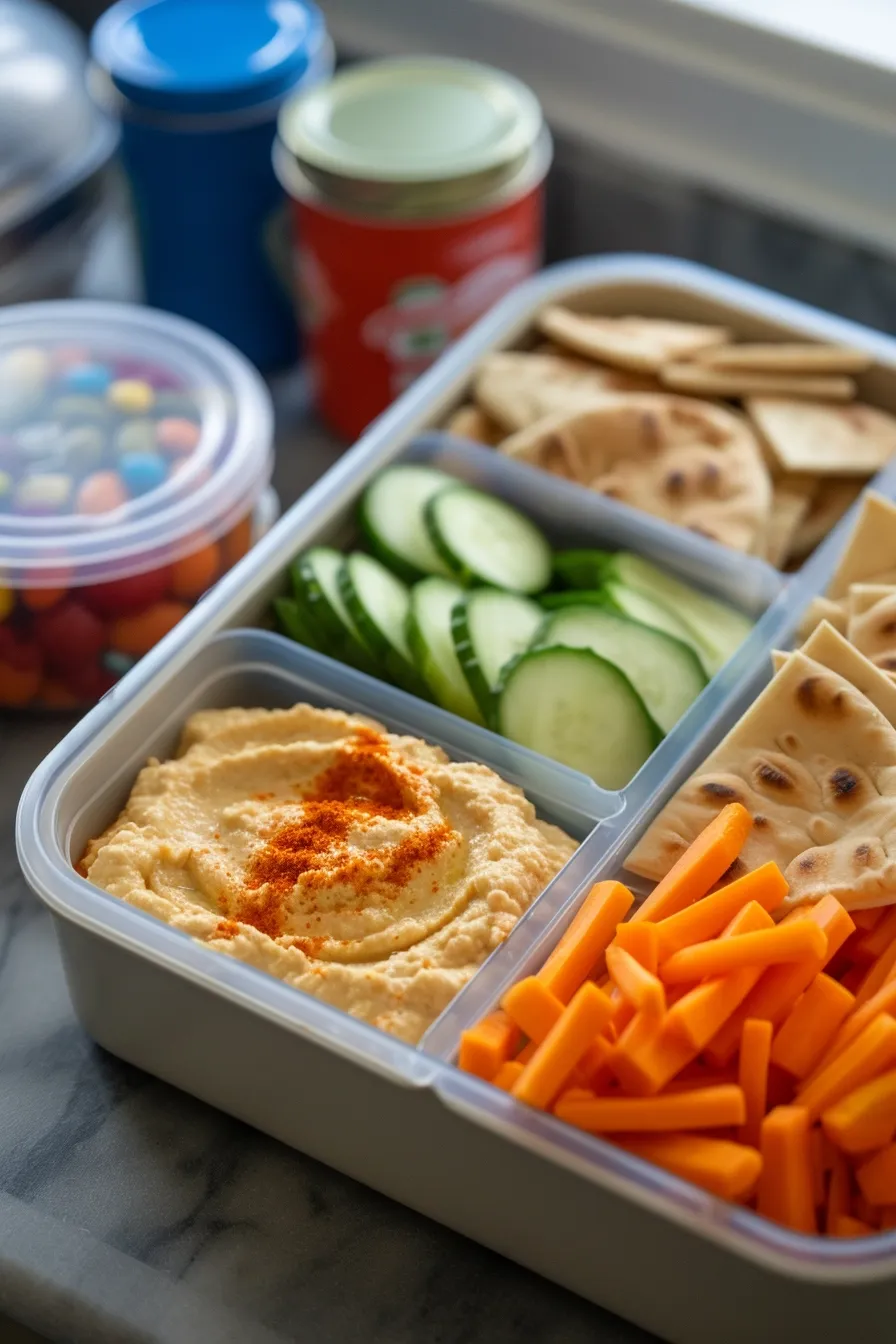 Hummus And Pita Dippers