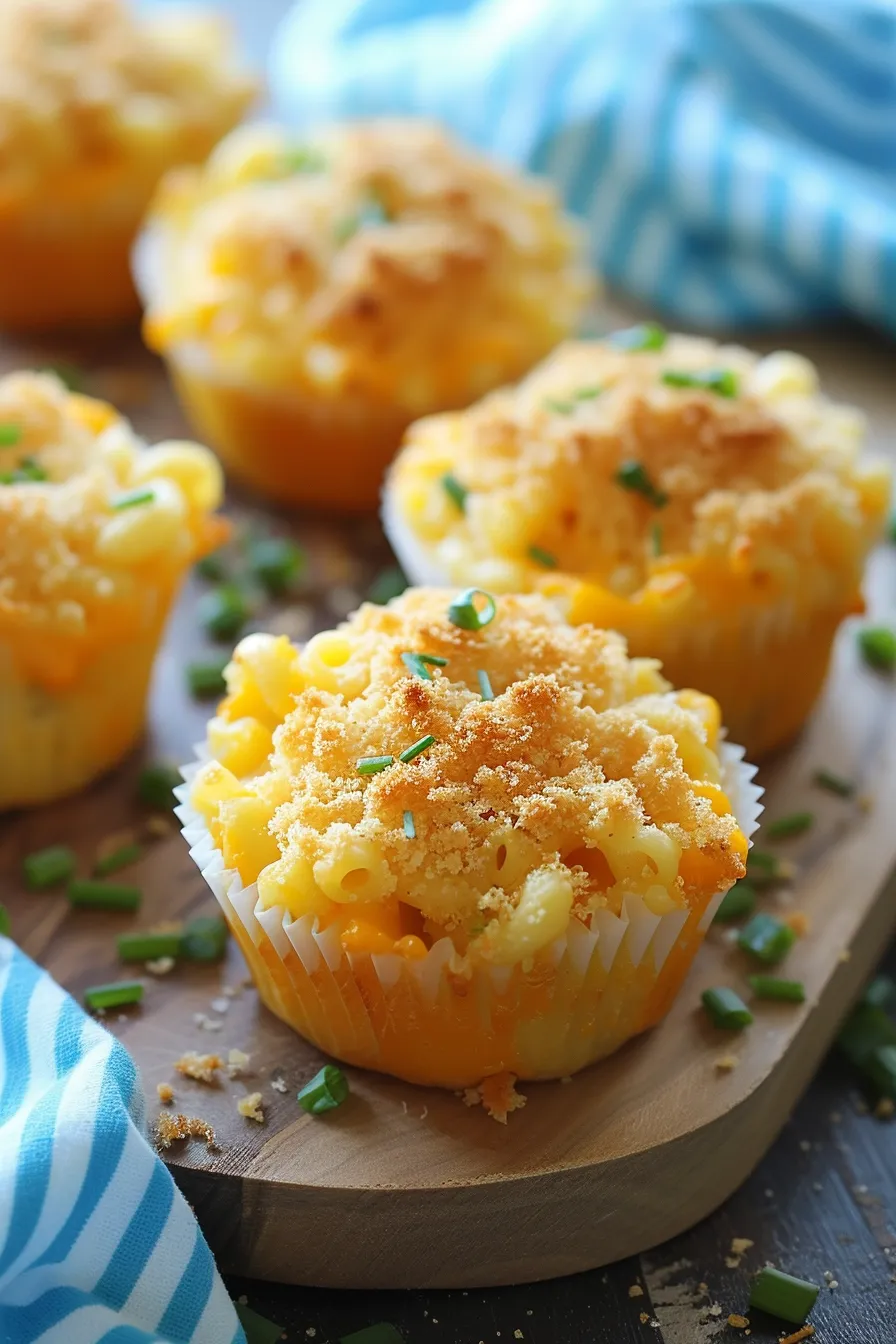 Mac And Cheese Muffins