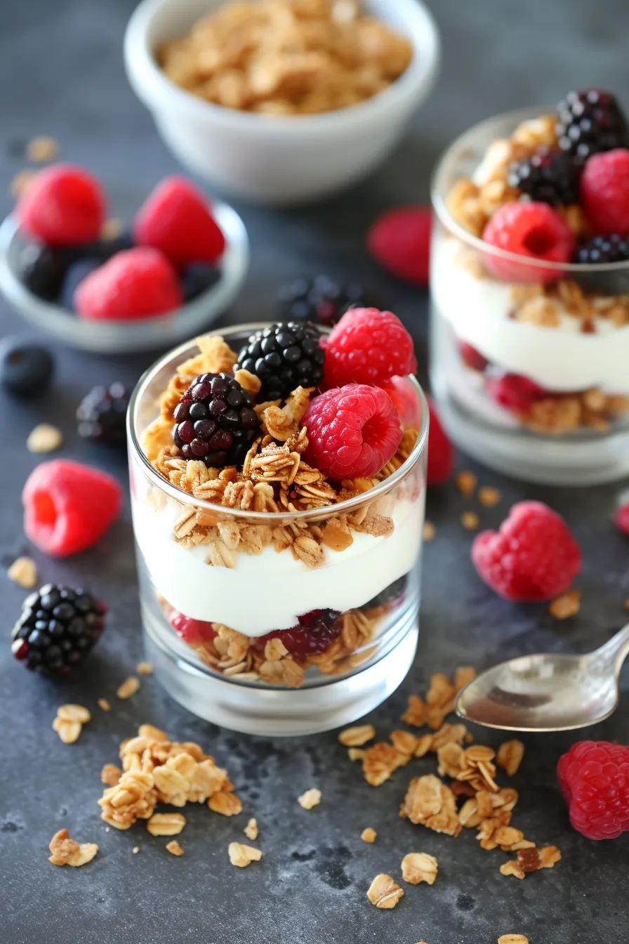 Yogurt With Fruit And Granola