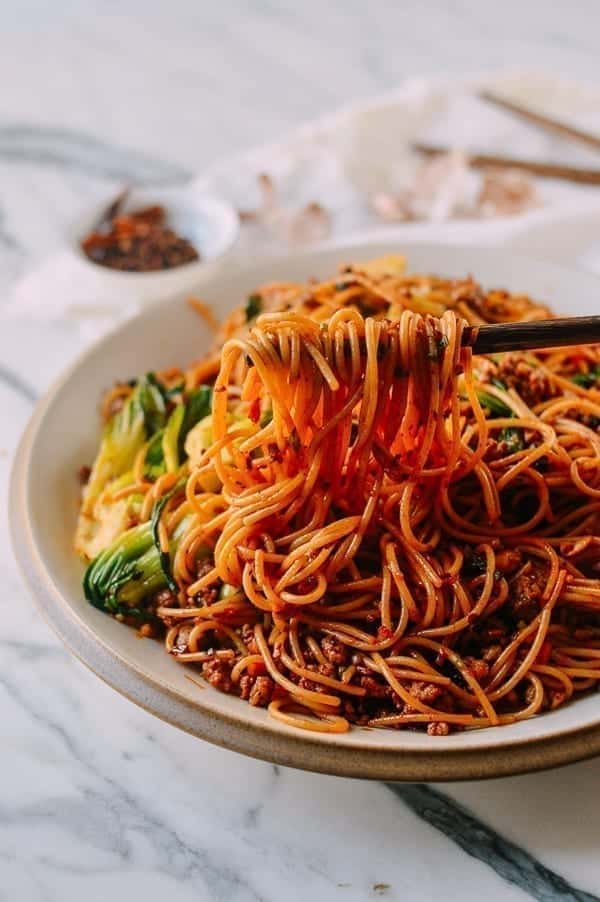 Spicy Pork Noodles