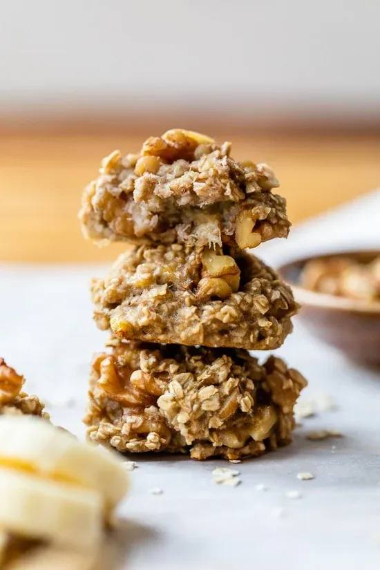 Banana Oatmeal Cookies Recipe