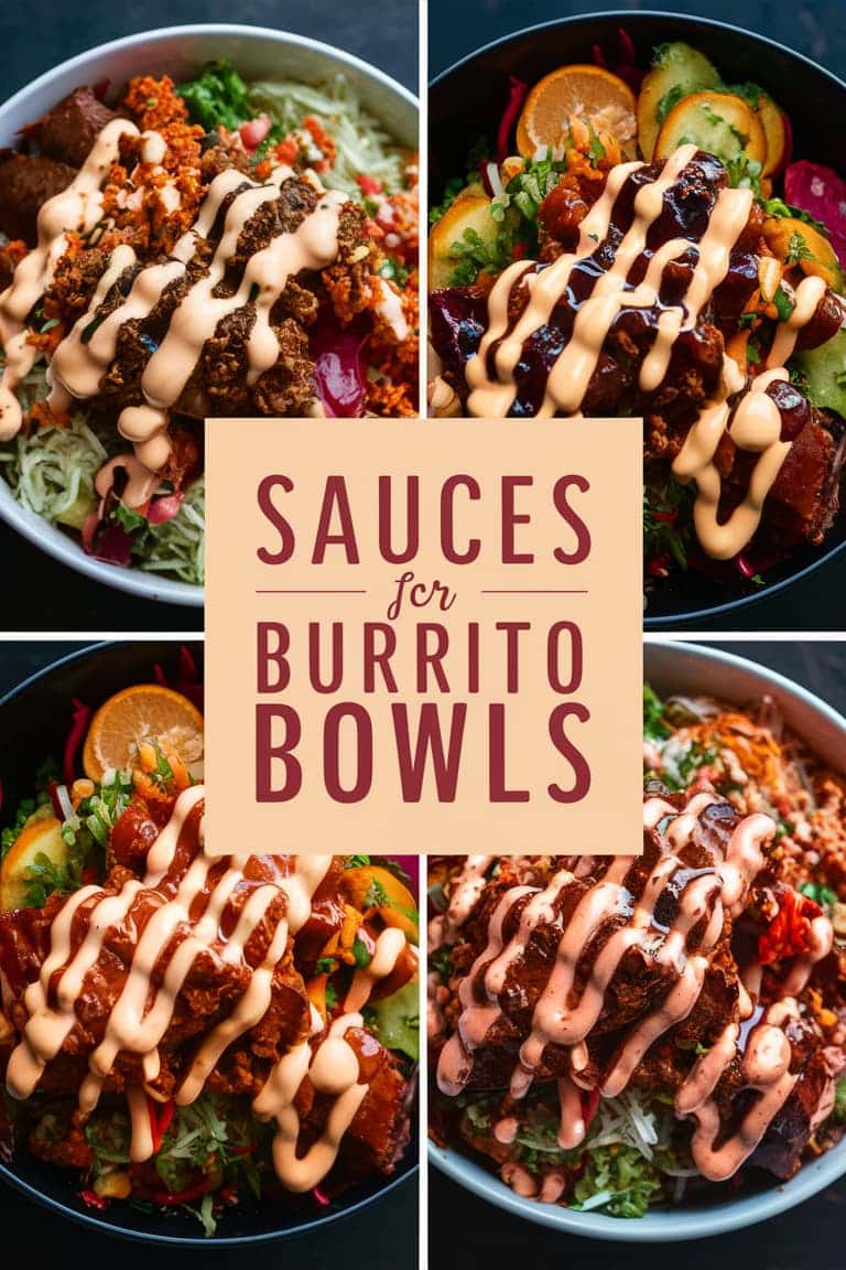 Sauces for Burrito Bowls