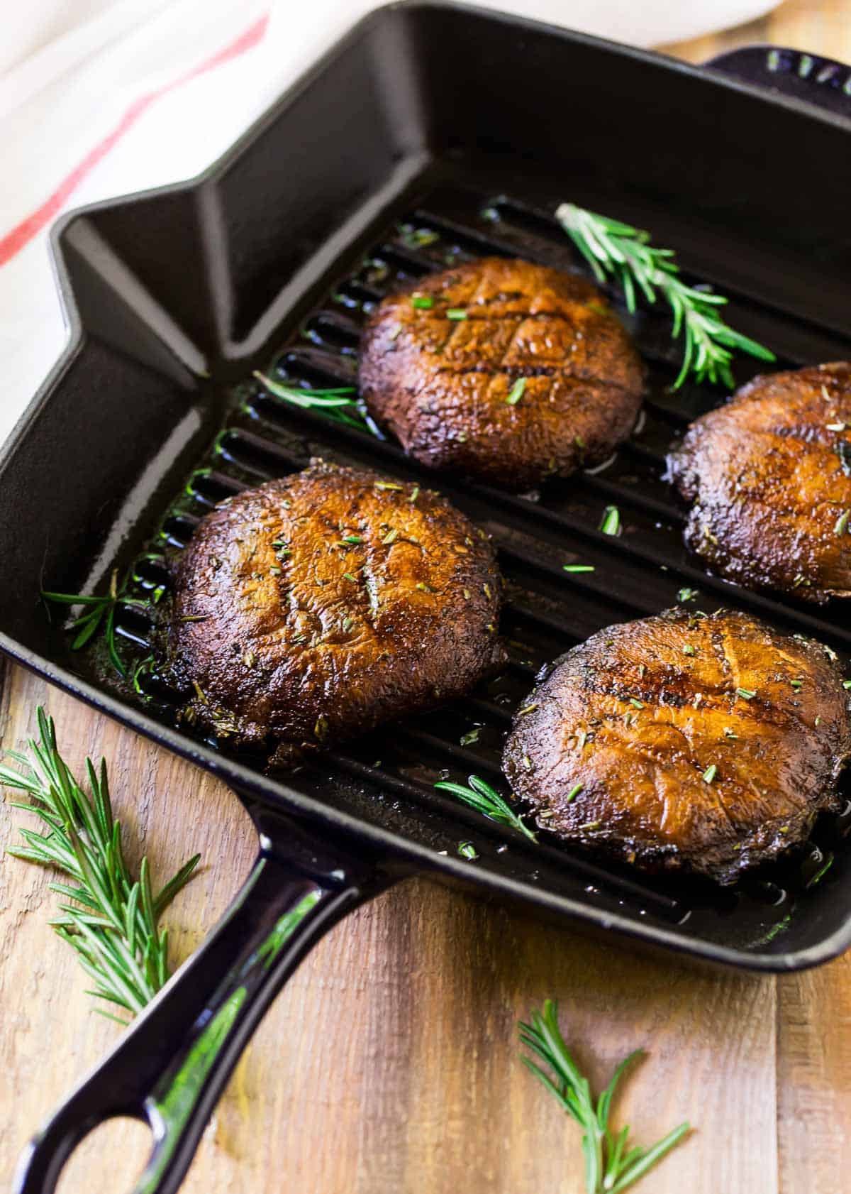 Grilled Portobello Mushrooms Recipe