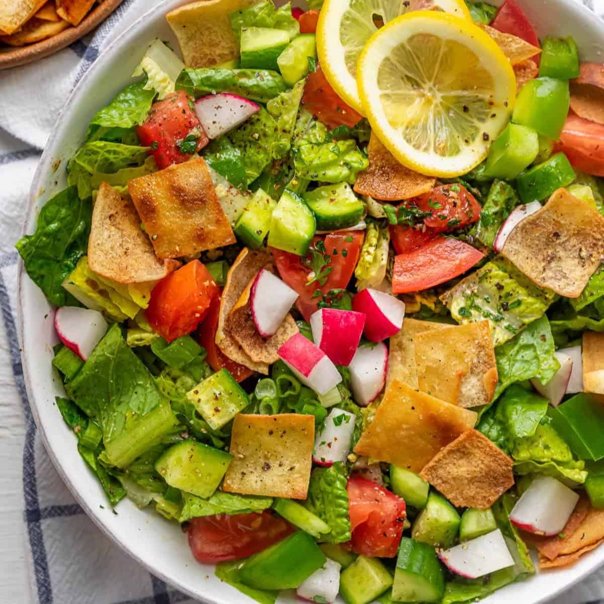 Scrumptious homemade Fattoush