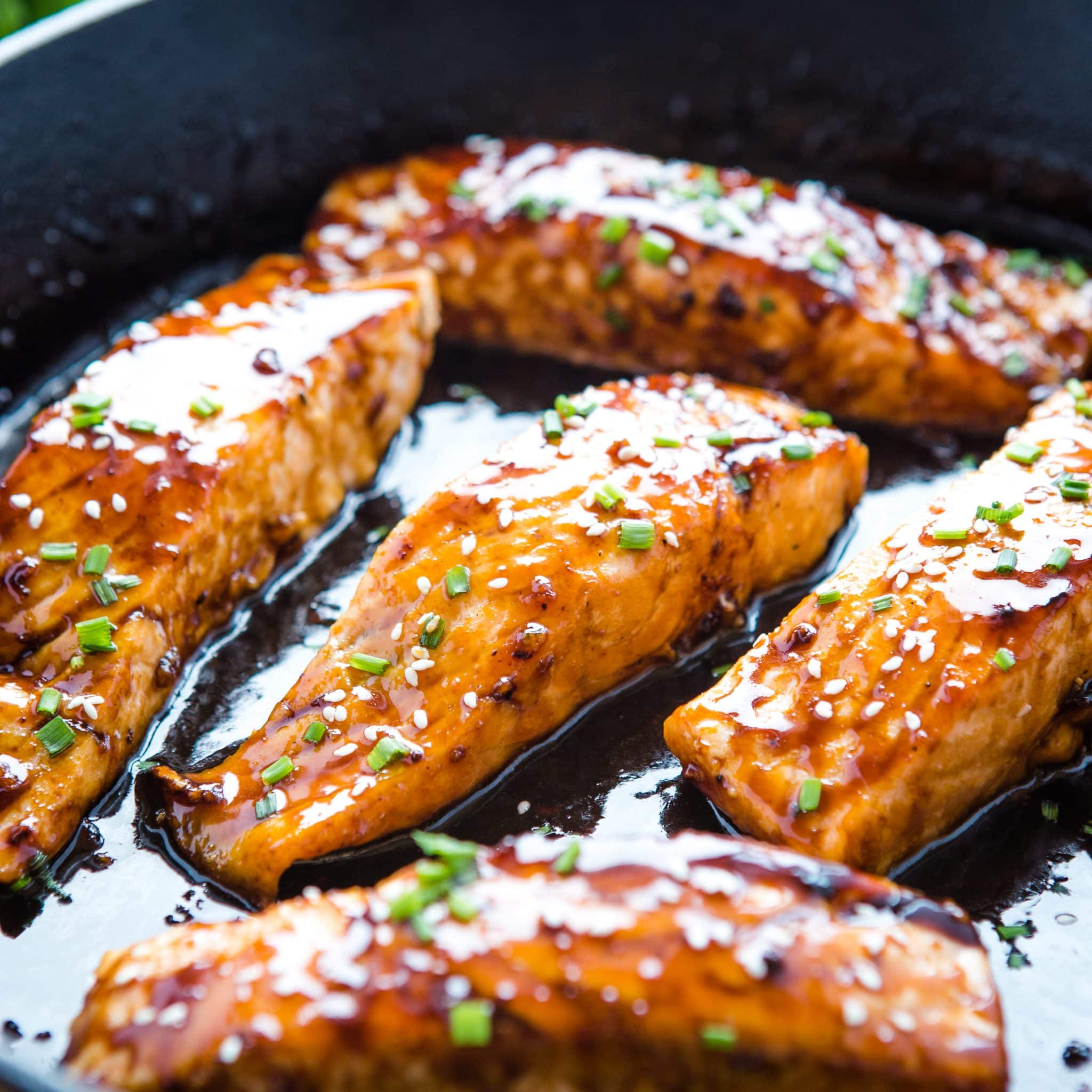 Maple-Glazed Salmon