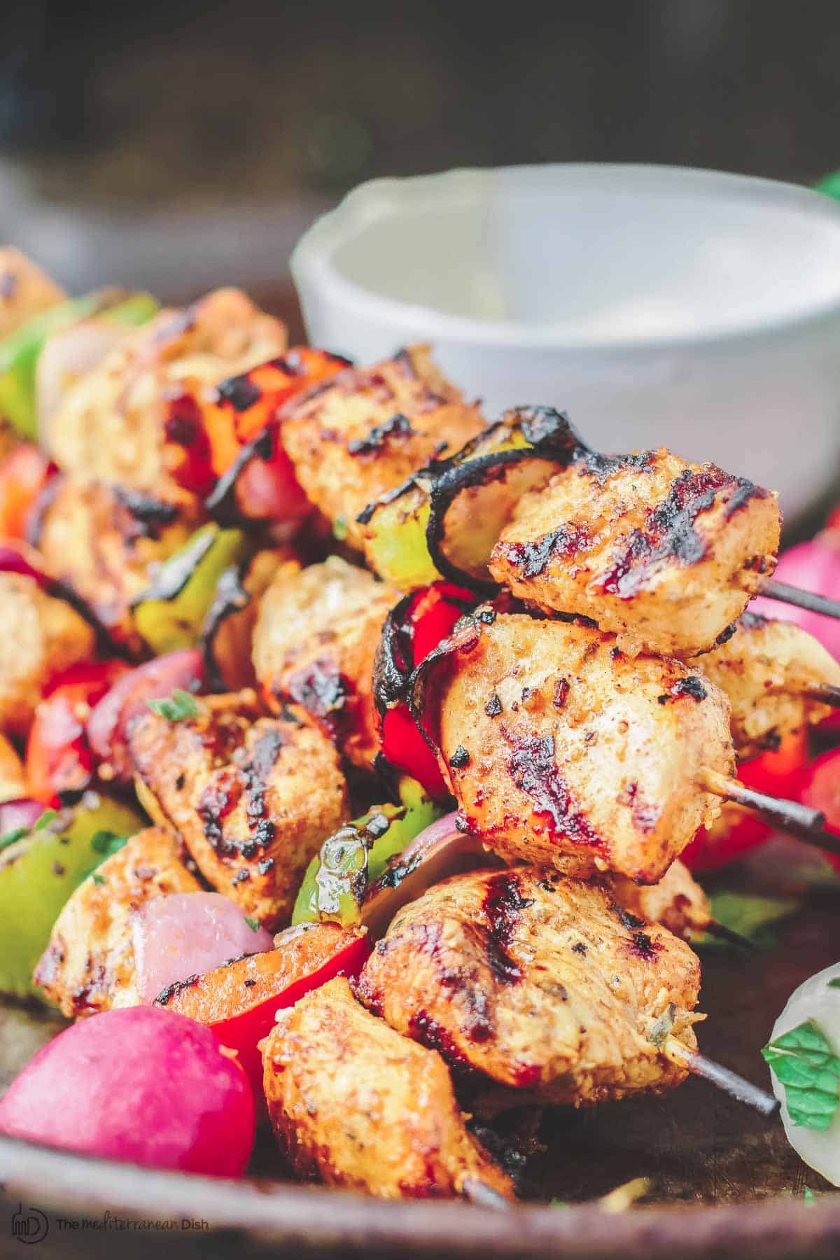 Mediterranean Chicken Skewers