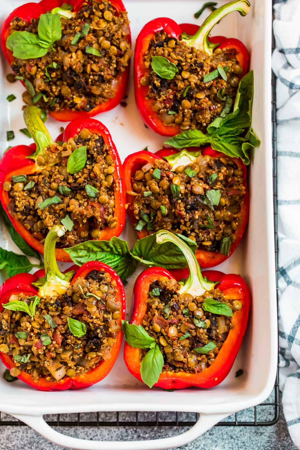 Vegetarian Stuffed Peppers