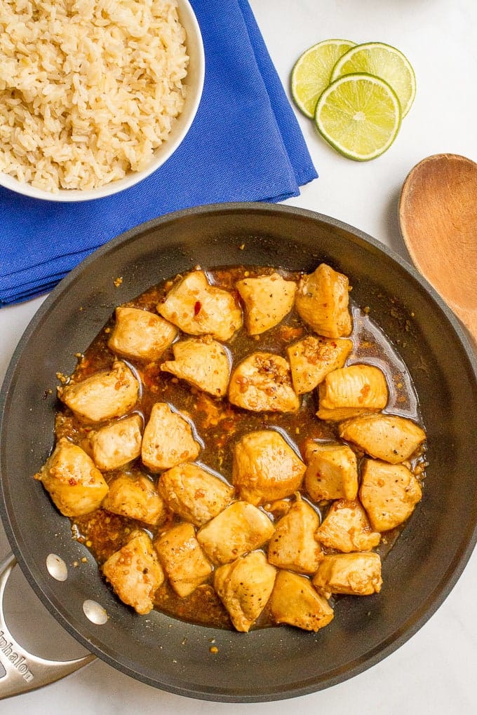 15-Minute Honey Garlic Chicken