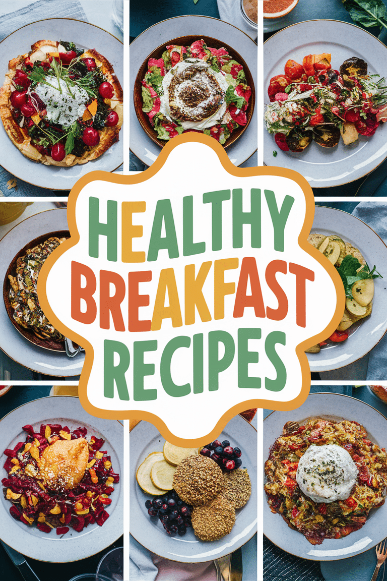 25 Healthy Breakfast Recipes to Kickstart Your Day