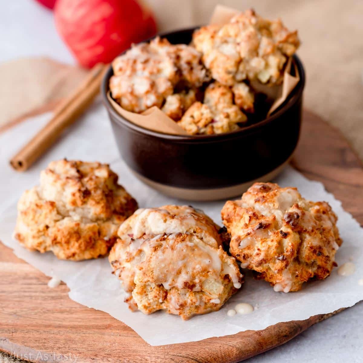 Air Fryer Apple Fritters