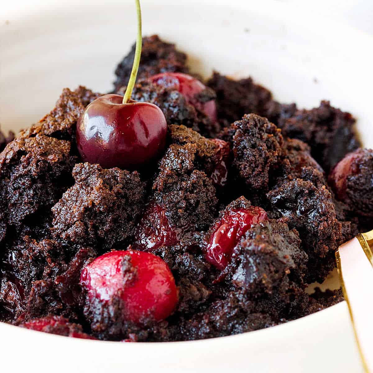Cherry Chocolate Dump Cake