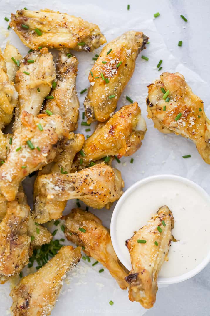 Garlic Parmesan Chicken Wings