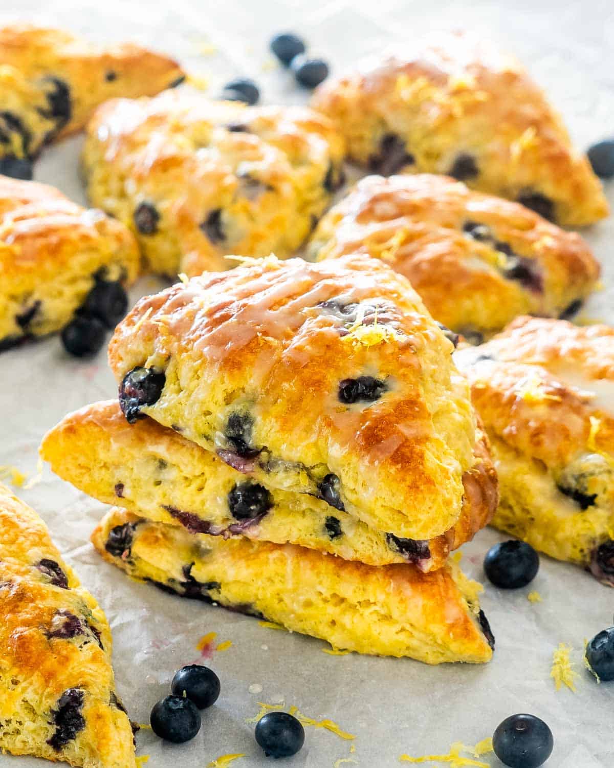Lemon Blueberry Scones
