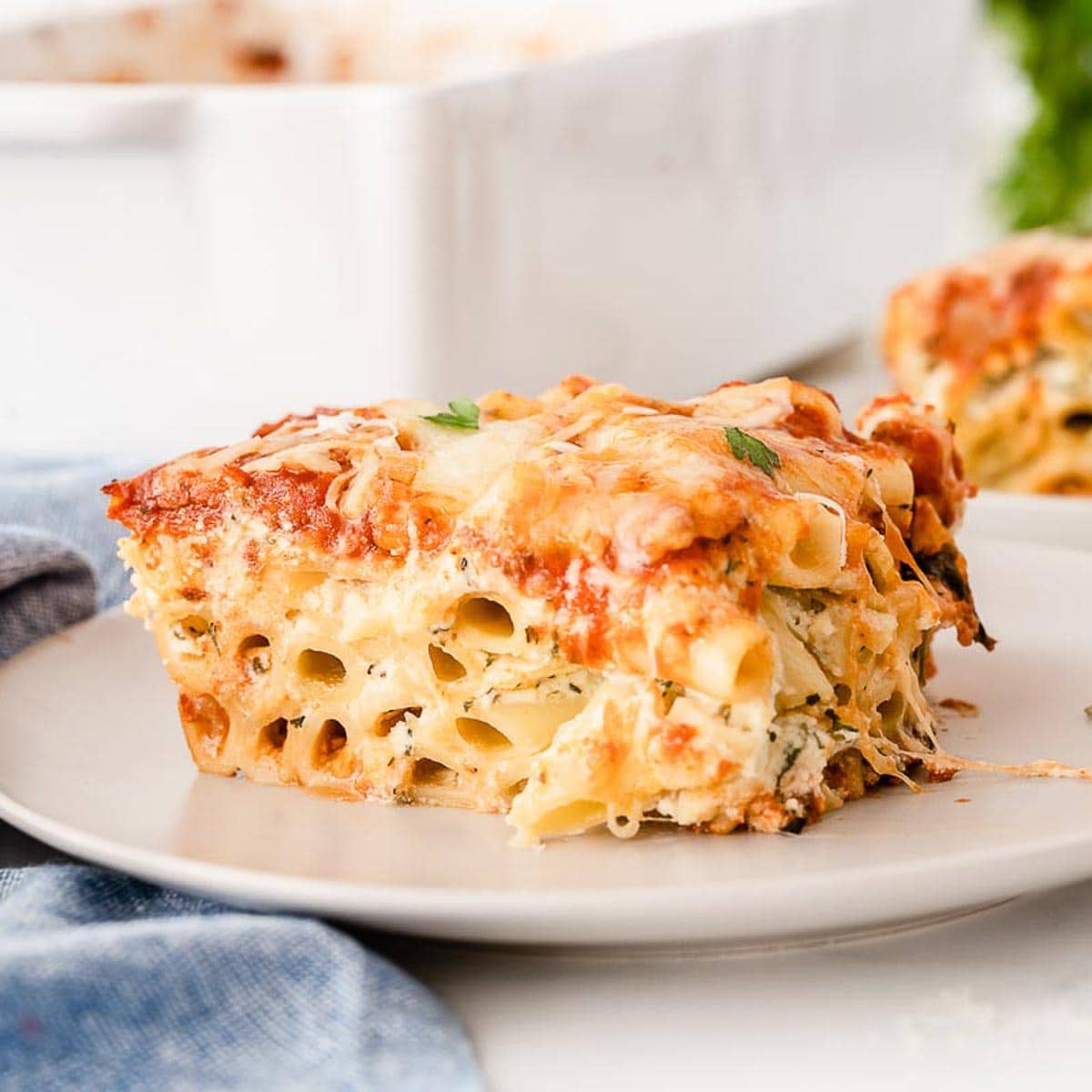 Meatless Baked Ziti (+ Easy Dinner Idea)