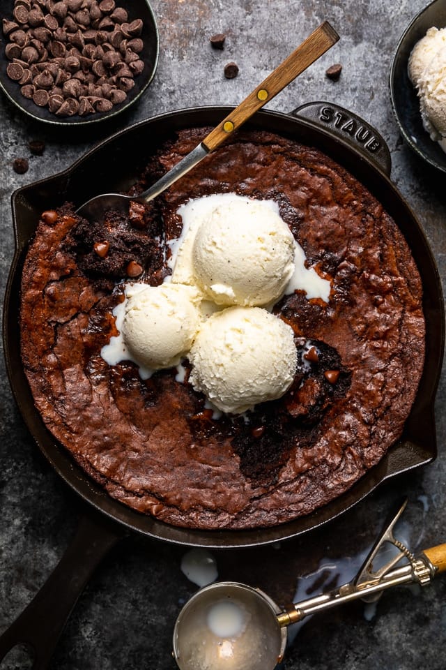 Skillet Brownie Recipe