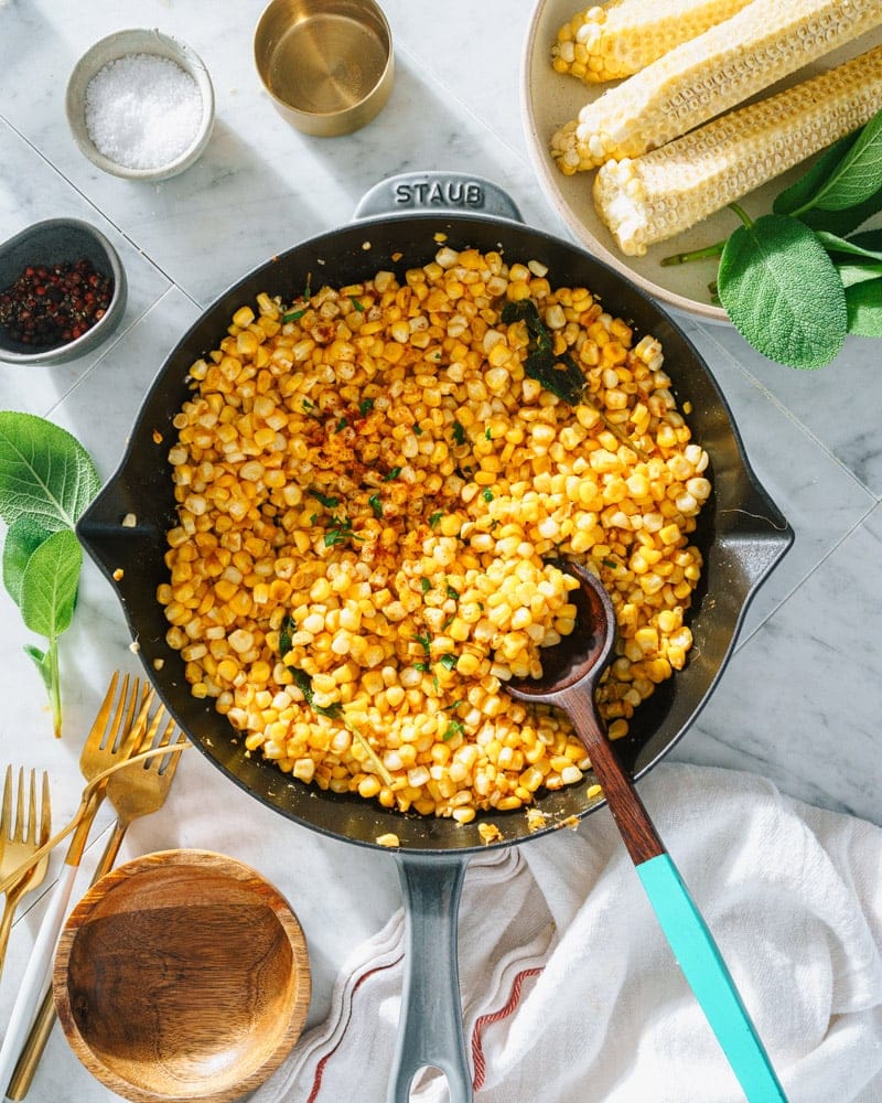 Skillet Fried Corn