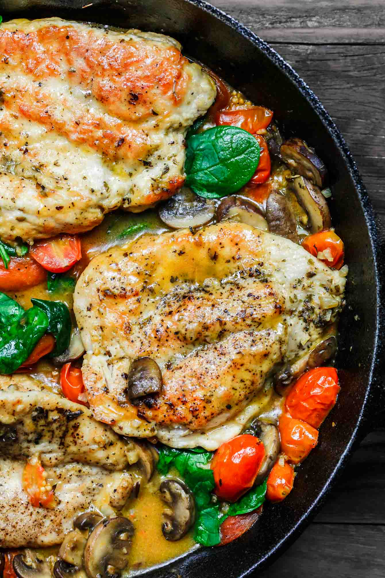 Skillet Italian Chicken Recipe