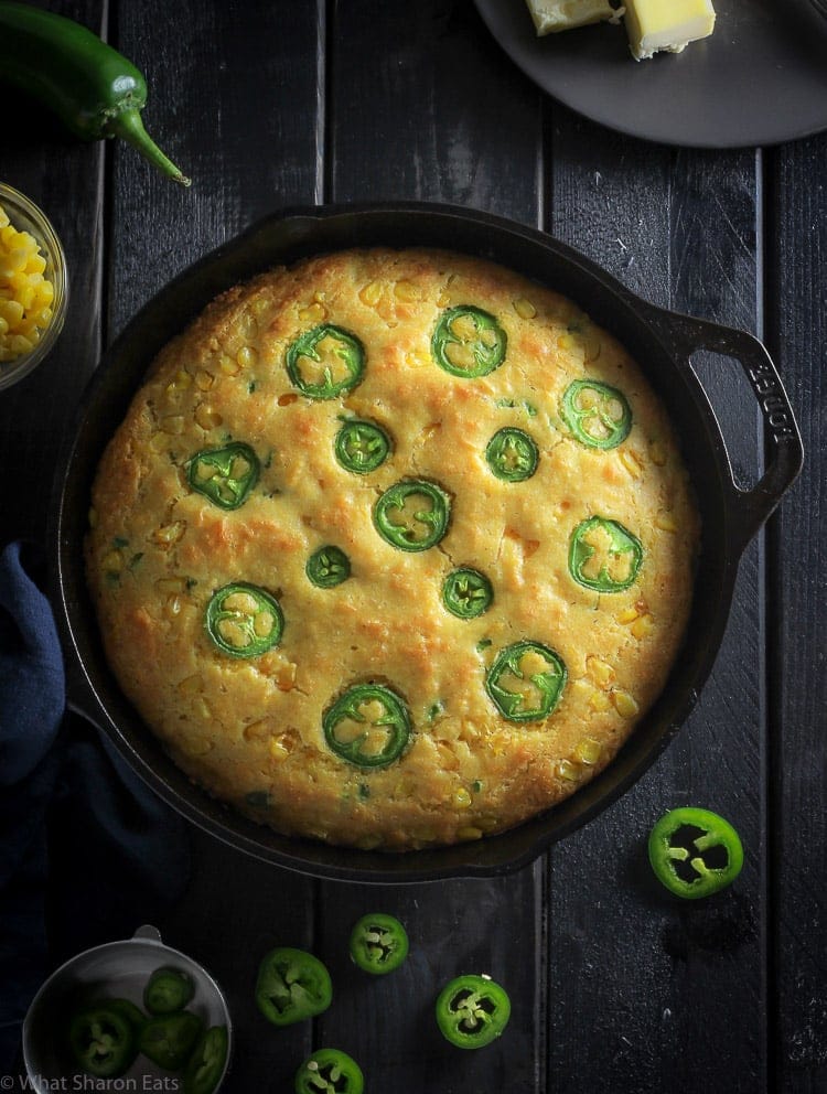 Skillet Jalapeno Cornbread