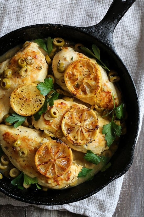 Skillet Lemon Chicken
