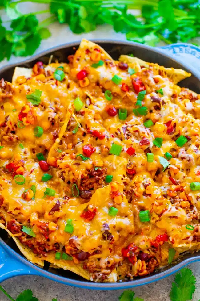 Skillet Nachos