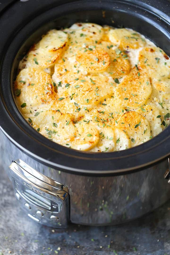 Slow Cooker Cheesy Potatoes Recipe